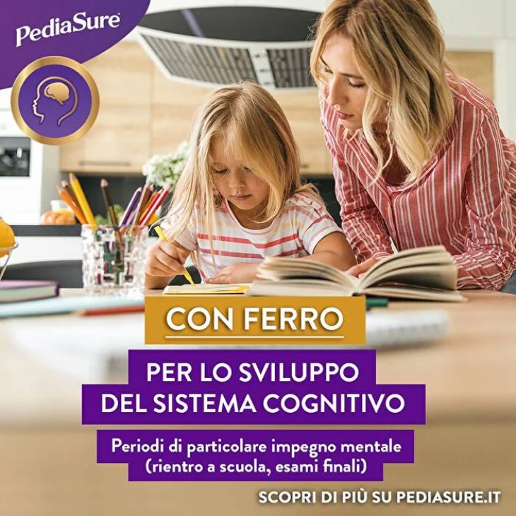Pediasure Rinforza Crescita e Sviluppo del Bambino Cioccolato 400 g