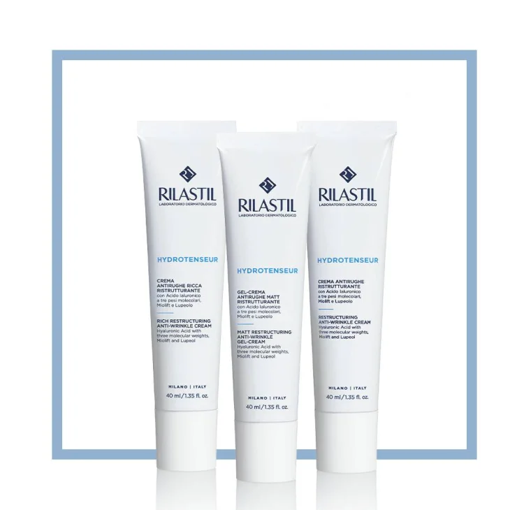 Rilastil Hydrotenseur Gel-Crema Antirughe Matt Ristrutturante 40 ml