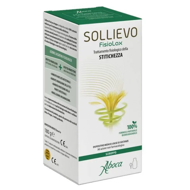 Aboca Sollievo Fisiolax Sciroppo Stitichezza 180 g
