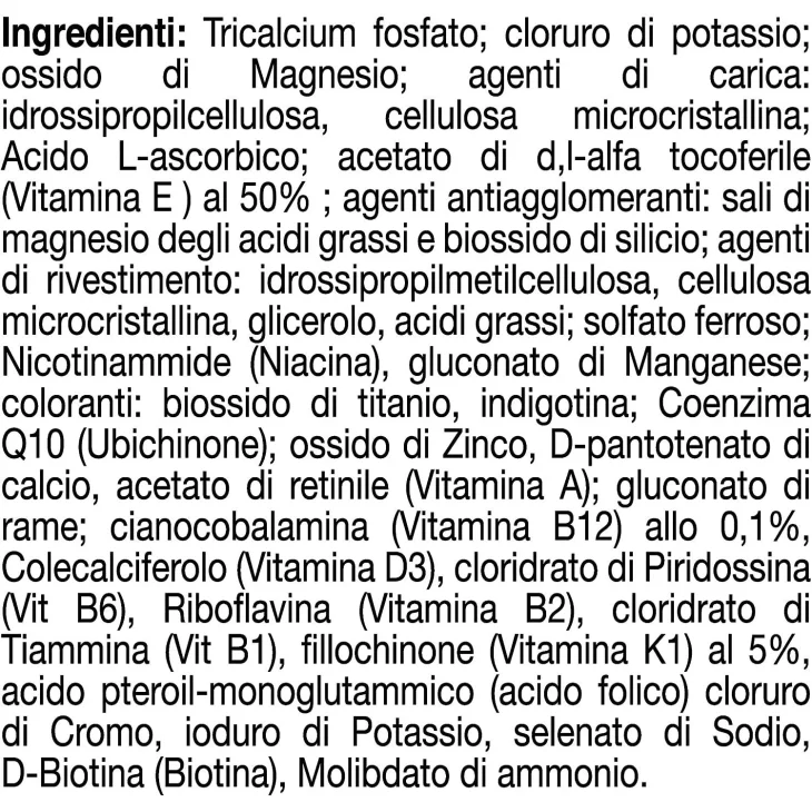 Esi Multicomplex Senior Integratore Multivitaminico Multiminerale 30 compresse