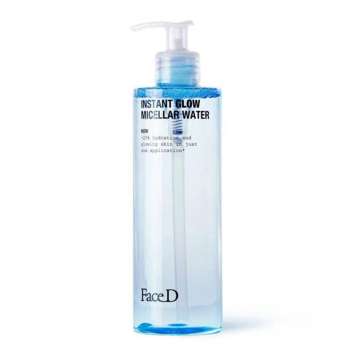 FaceD Instant Glow Acqua Micellare Struccante Viso e Occhi 400 Ml