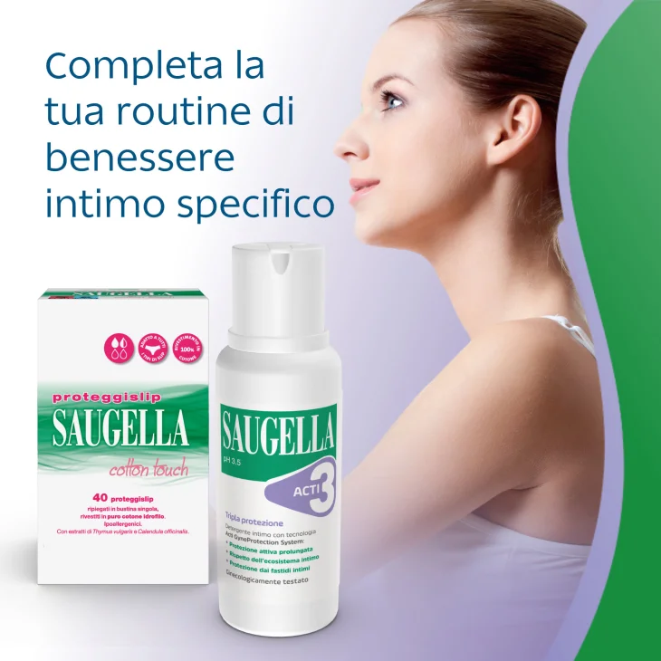 Saugella Acti3 Tripla Protezione Detergente intimo 500 ml