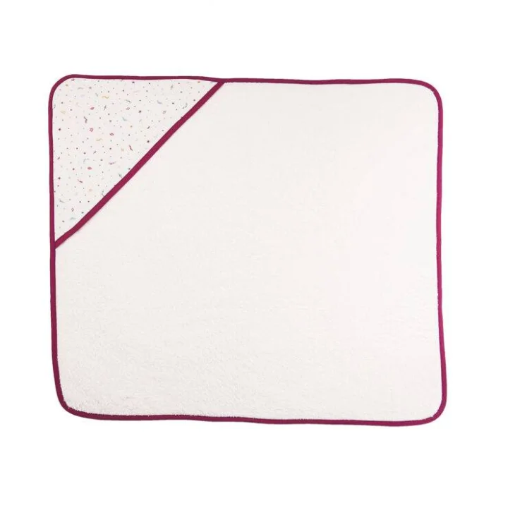 Zac 4 Kids Asciugamano con Cappuccio Baby Confetti 1 Pezzo