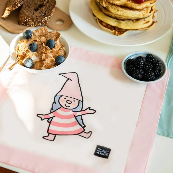 Zac4Kids Tovaglietta Americana Gnometta