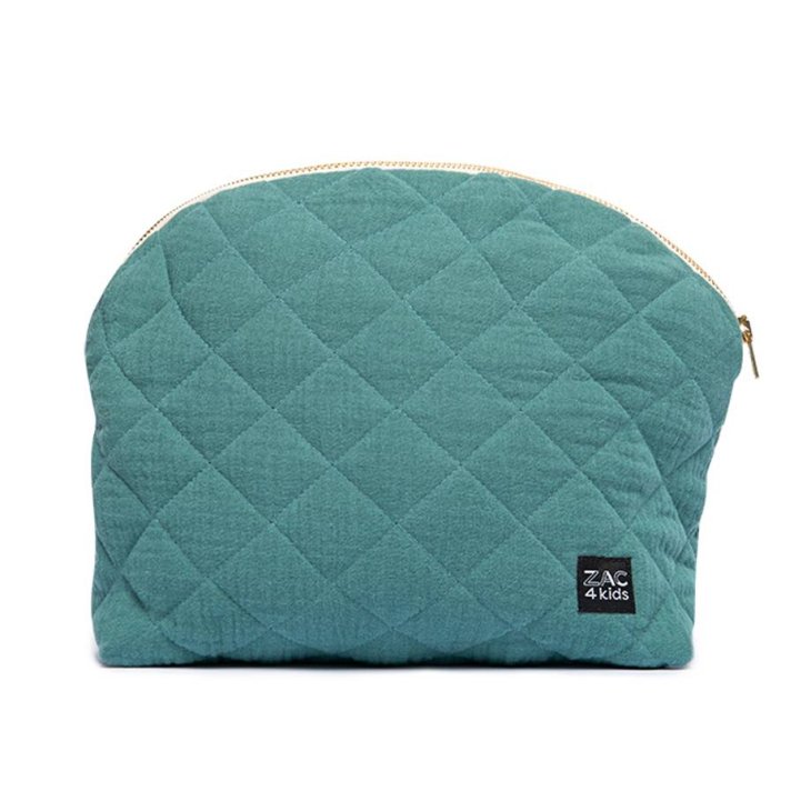 Zac4Kids Beauty Case Matelassè Verde Eucalipto