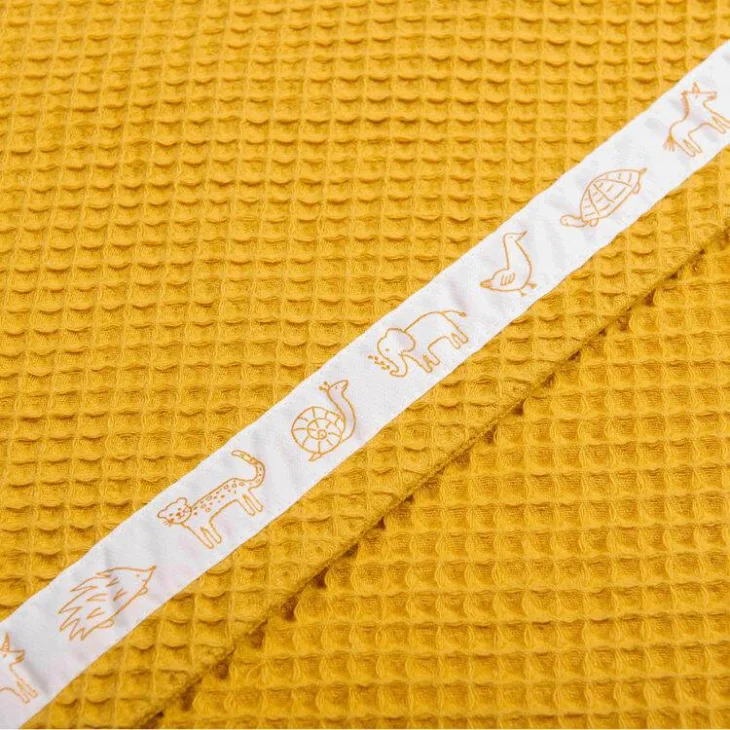 Zac4Kids Poncho Nido d’Ape Giallo Ocra