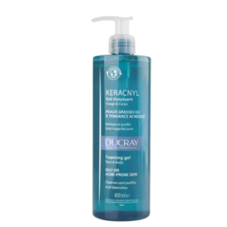 Ducray Keracnyl Gel Detergente Pelle con Acne 200 ml