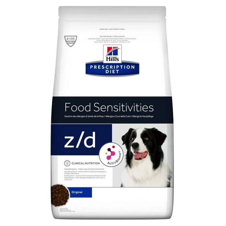 Hill's Prescription Diet Canine Z/D Intolleranze Alimentari 3 Kg