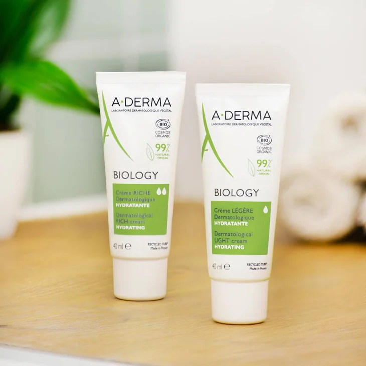 A-Derma Biology Crema Ricca Dermatologica Idratante 40ml
