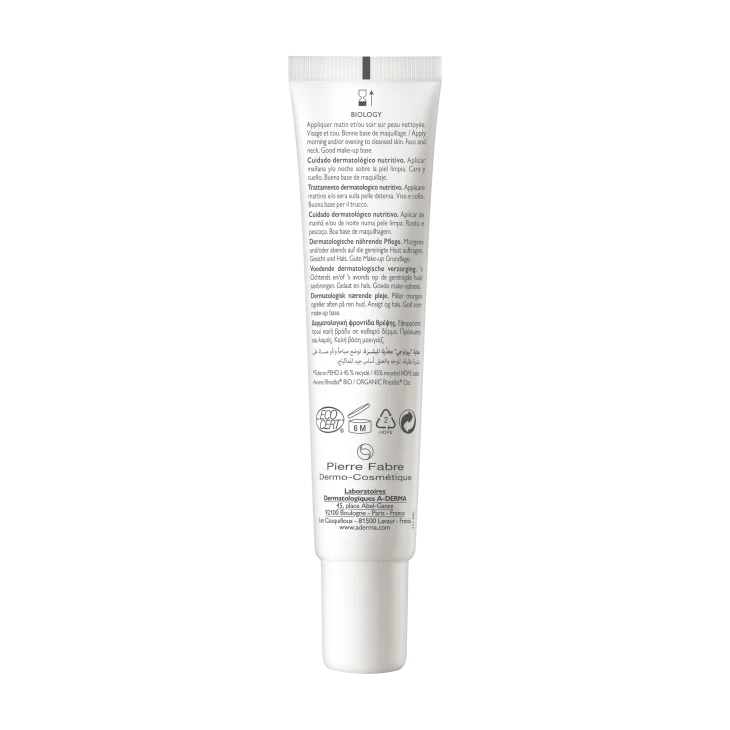 A-Derma Biology Nutri Trattamento Dermatologico Nutritivo 40 ml