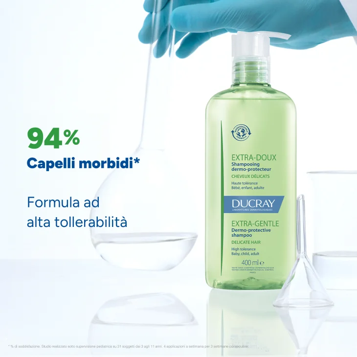 Ducray Extra Delicato Shampoo Dermoprotettivo 400 ml