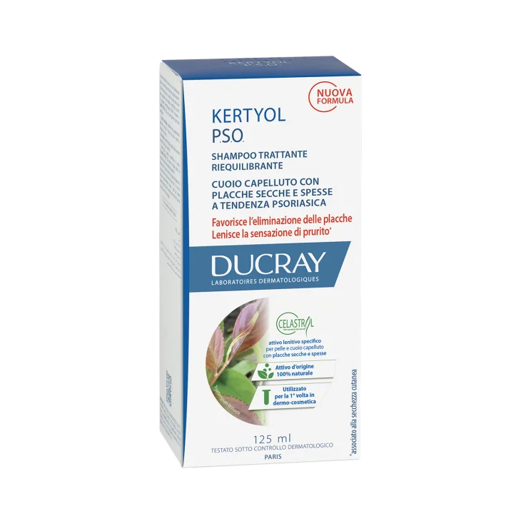 Ducray Kertyol Pso Shampoo Trattante Riequilibrante 125 ml
