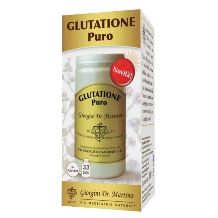 Dr Giorgini Glutatione Puro Integratore per unghie e capelli 100 g
