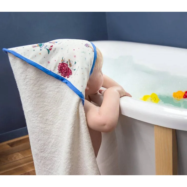 Zac 4 Kids Asciugamano con Cappuccio Baby Mask Blu 1 Pezzo