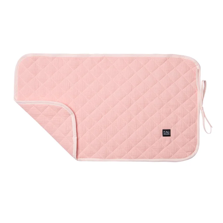 Zac 4 Kids Fasciatoio da Viaggio Matellasé Rosa Blush