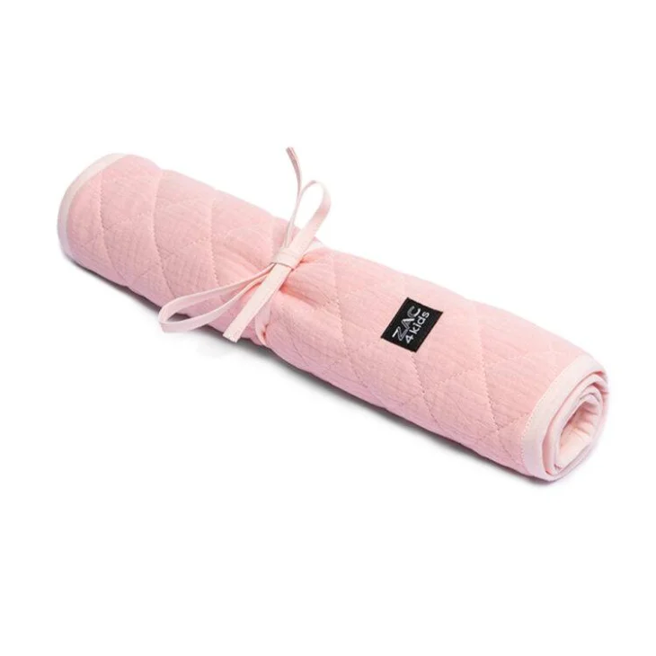 Zac 4 Kids Fasciatoio da Viaggio Matellasé Rosa Blush
