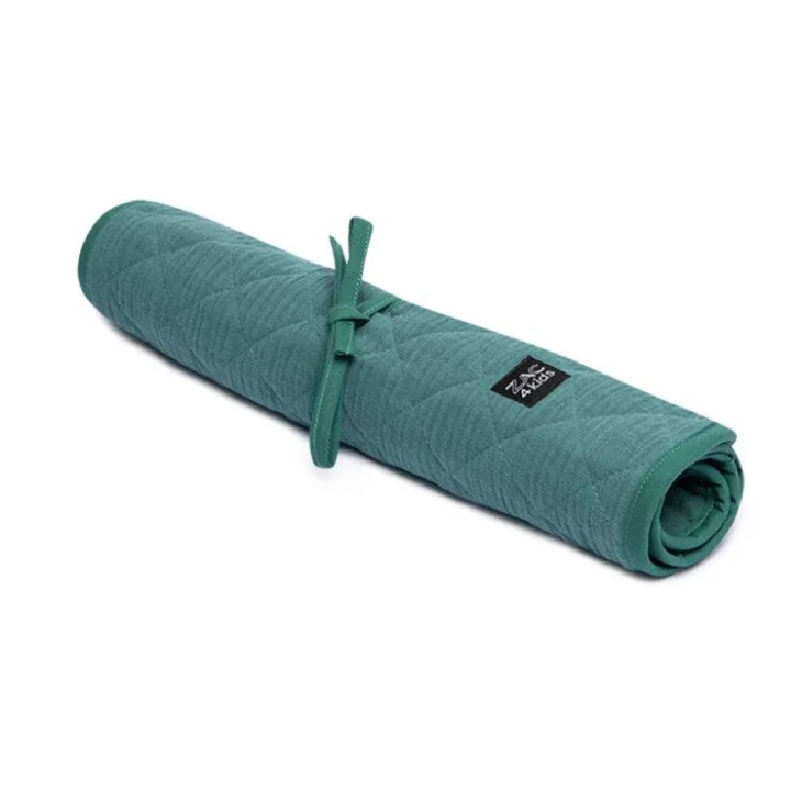 Zac 4 Kids Fasciatoio da Viaggio Matellasé Verde Eucalipto