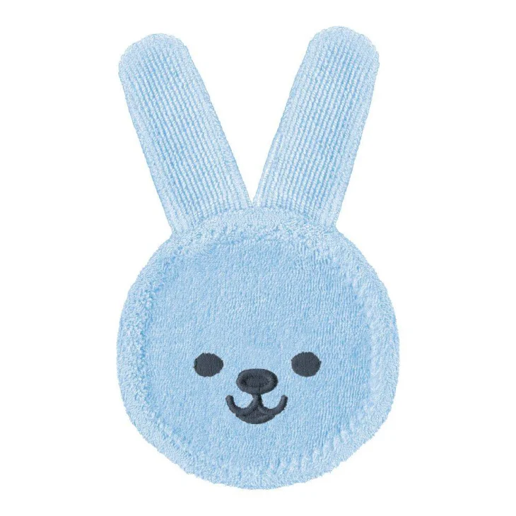 Mam Oral Care Rabbit Azzurro Guanto Pulizia Orale Bebè