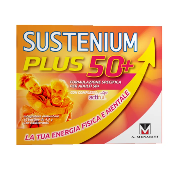 Sustenium Plus 50+ Integratore Over 50 16 Bustine