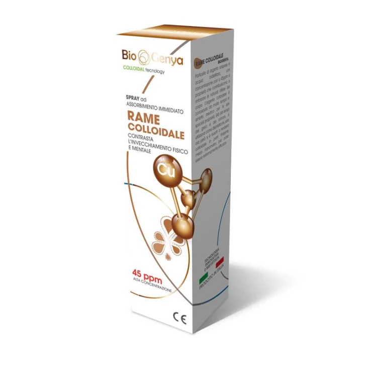 Biogenya Rame Colloidale Contro Invecchiamento 100 ml