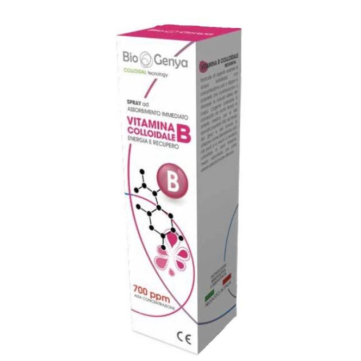 Biogenya Vitamina B Colloidale Energia e Recupero 100 Ml