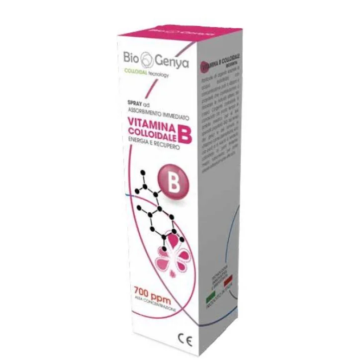 Biogenya Vitamina B Colloidale Energia e Recupero 100 Ml