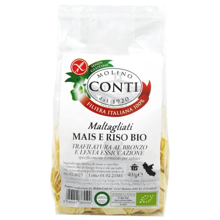 MALTAGLIATI MAIS RISO BIOLOGICO 400 G