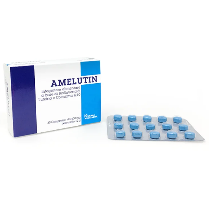 Amelfarma Amelutin Integratore per Miopia 30 Compresse