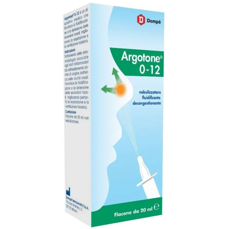 Bracco Argotone 0-12 Spray Nasale Raffreddore 20 ml