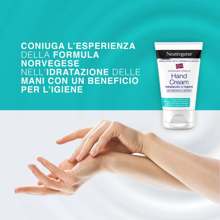 Neutrogena Crema Mani Idratazione e Igiene 50 ml