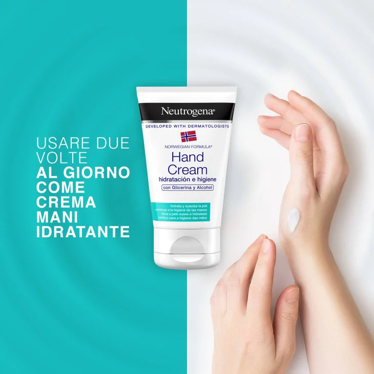 Neutrogena Crema Mani Idratazione e Igiene 50 ml