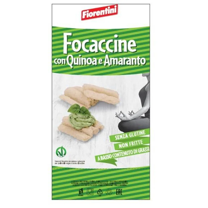 FOCACCINE CO QUINOA E AMARANTO 100 G