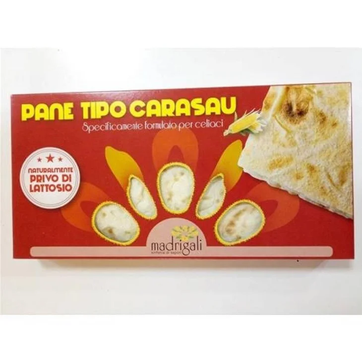 Madrigali Pane tipo carasau senza lattosio 250 g