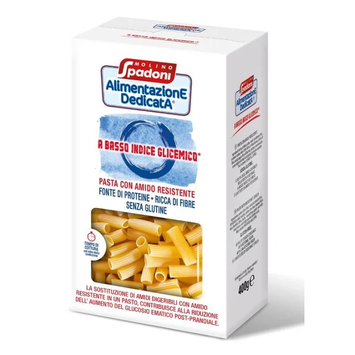 Molino Spadoni Maccheroni Pasta a basso indice glicemico senza glutine 400 g