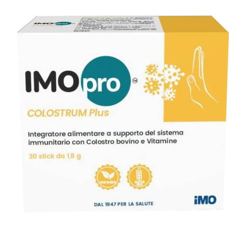 Imopro Colostrum Plus Integratore Sistema Immunitario 30 Bustine