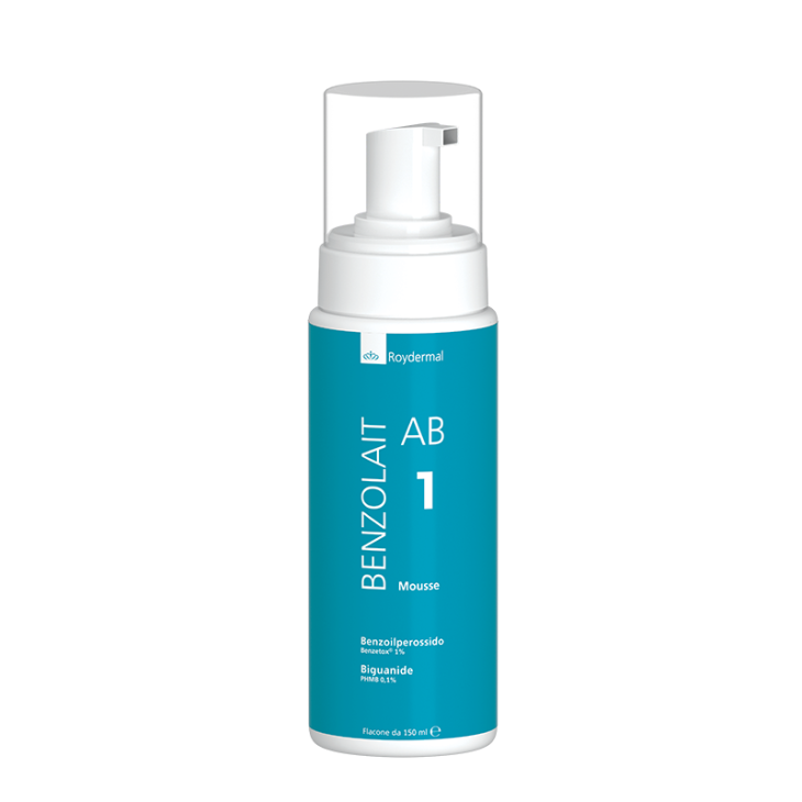 Benzolait AB 1 Mousse Detergente Acne 150 ml