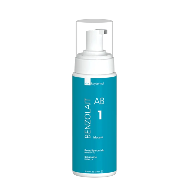 Benzolait AB 1 Mousse Detergente Acne 150 ml