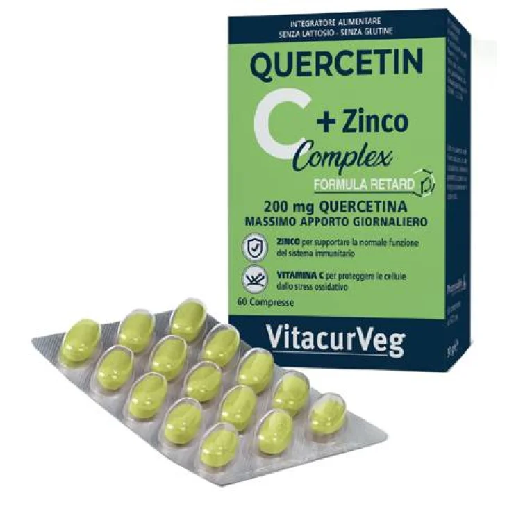 Pharmalife Quercetin C Complex Integratore per il sistema immunitario 60 compresse