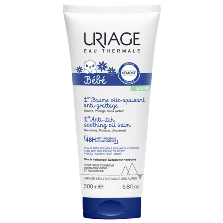 Uriage Bebe Balsamo-Olio Lenitivo Anti-Prurito 200 ml