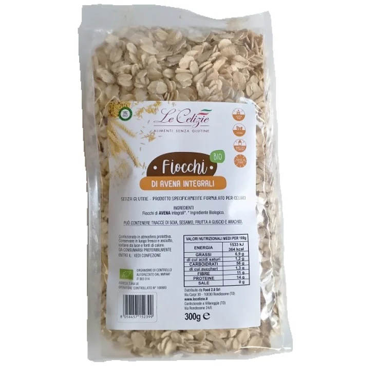 LE CELIZIE FIOCCHI DI AVENA INTEGRALI 300 G