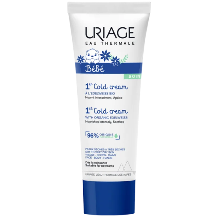 Uriage Bebe Cold Cream Crema Nutriente E Protettiva Per La Pelle Del Viso E Del Corpo 75 ml