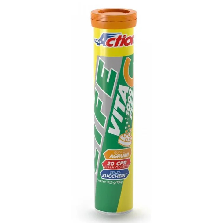 Pro Action Life Vita C 1000 Fizz Integratore 20 Compresse