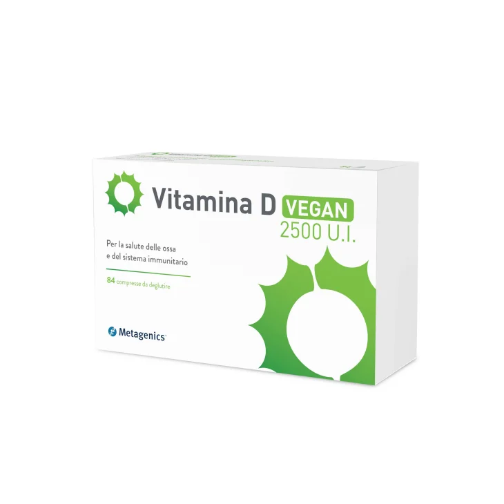 Metagenics Vitamina D 2500UI Vegan Integratore 84 compresse