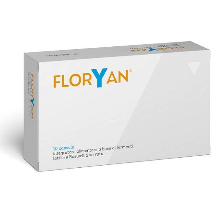 Agaton Floryan Integratore Fermenti Lattici 10 capsule