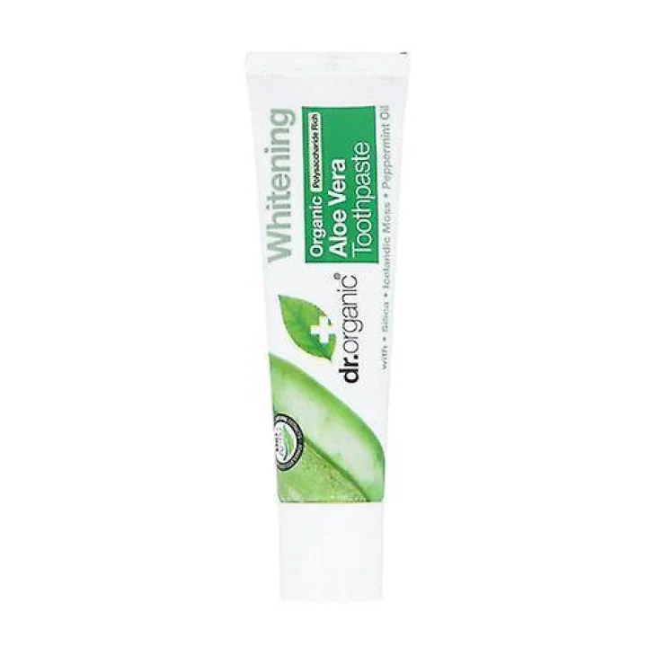 Dr Organic Aloe Vera Dentifricio Mini Size 20 ml