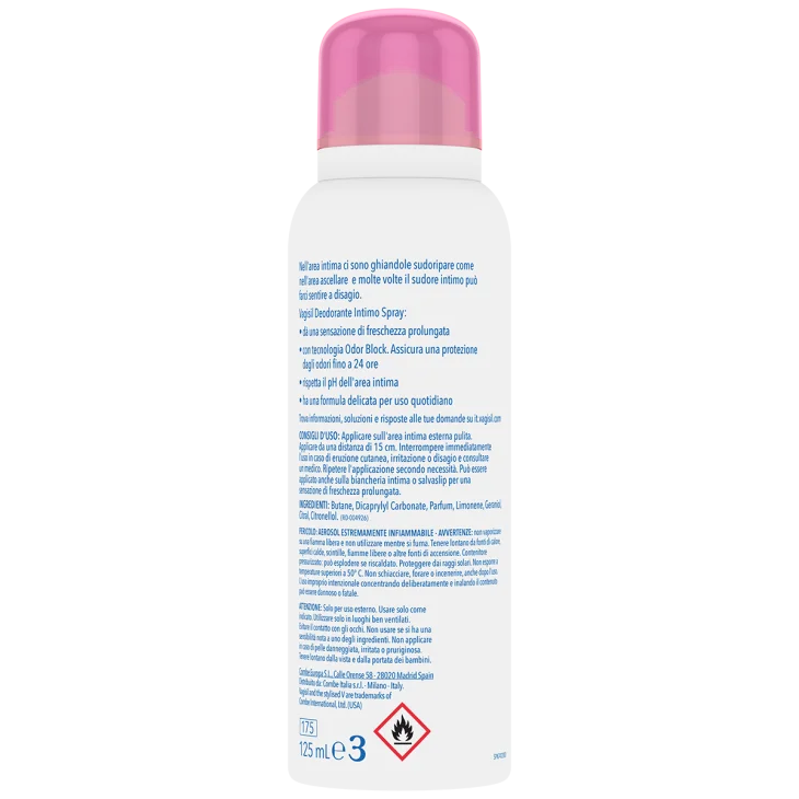 Vagisil Deodorante Intimo Spray 125 ml