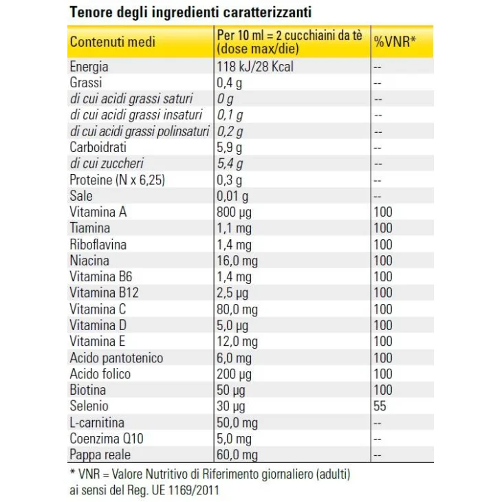 Named Vibracell Integratore Multivitaminico 150 ml