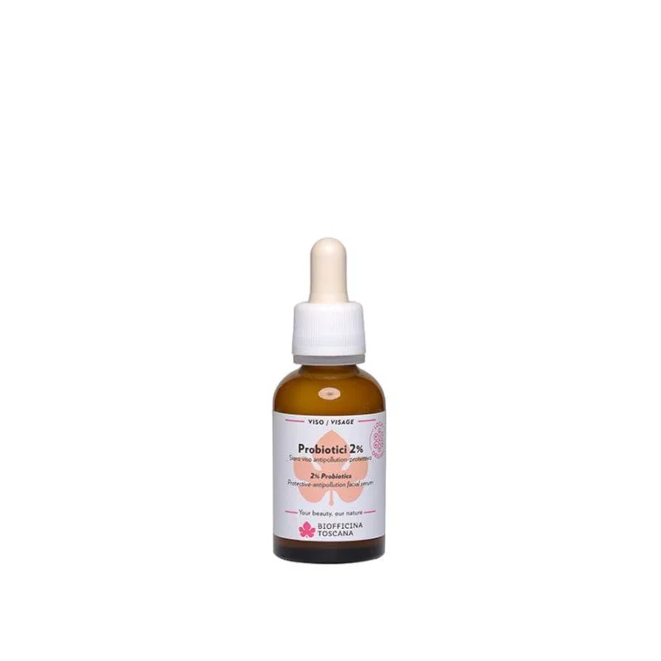 Biofficina Toscana Probiotici 2% Siero Viso Antipollution-Protettivo 30 ml