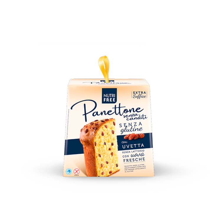 Nutrifree Panettone Senza Glutine e Lattosio Senza Canditi 600 g
