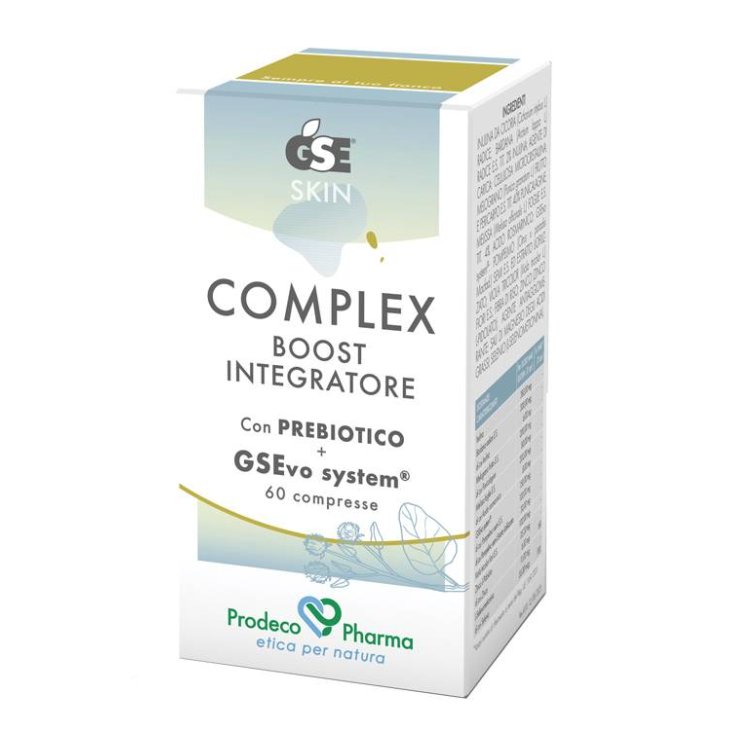 Gse Skin Complex Boost Integratore Pelle Antiossidante 60 Compresse